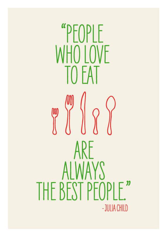Why do I love food quotes