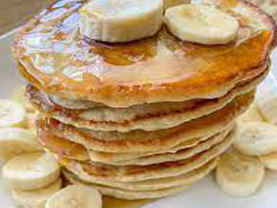 banana oatmeal pancakes recip