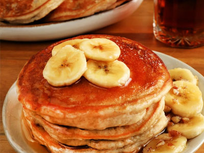 banana pancakes recipe (