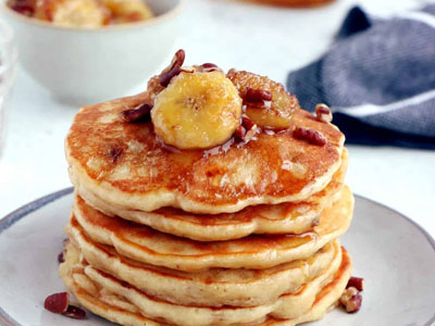 healthy banana pancake recipe